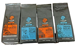 4 Assorted CAFE Ole’ by H-E-B Coffee Grounds All Medium Roast Texas 1.75 oz