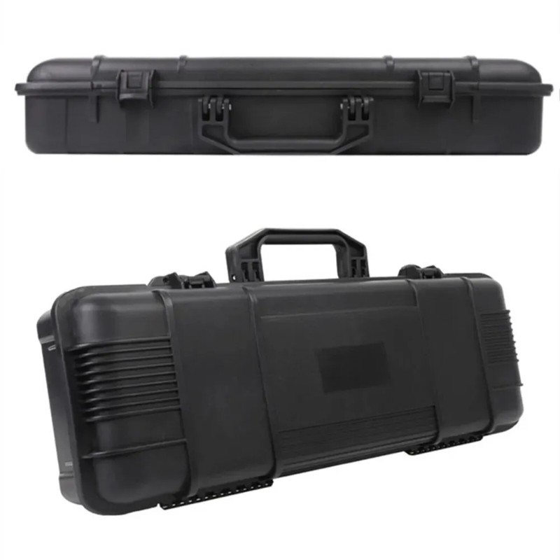 6 Sizes Black Hard Shell PP Toolbox Shockproof Portable Tool Storage Case gallery