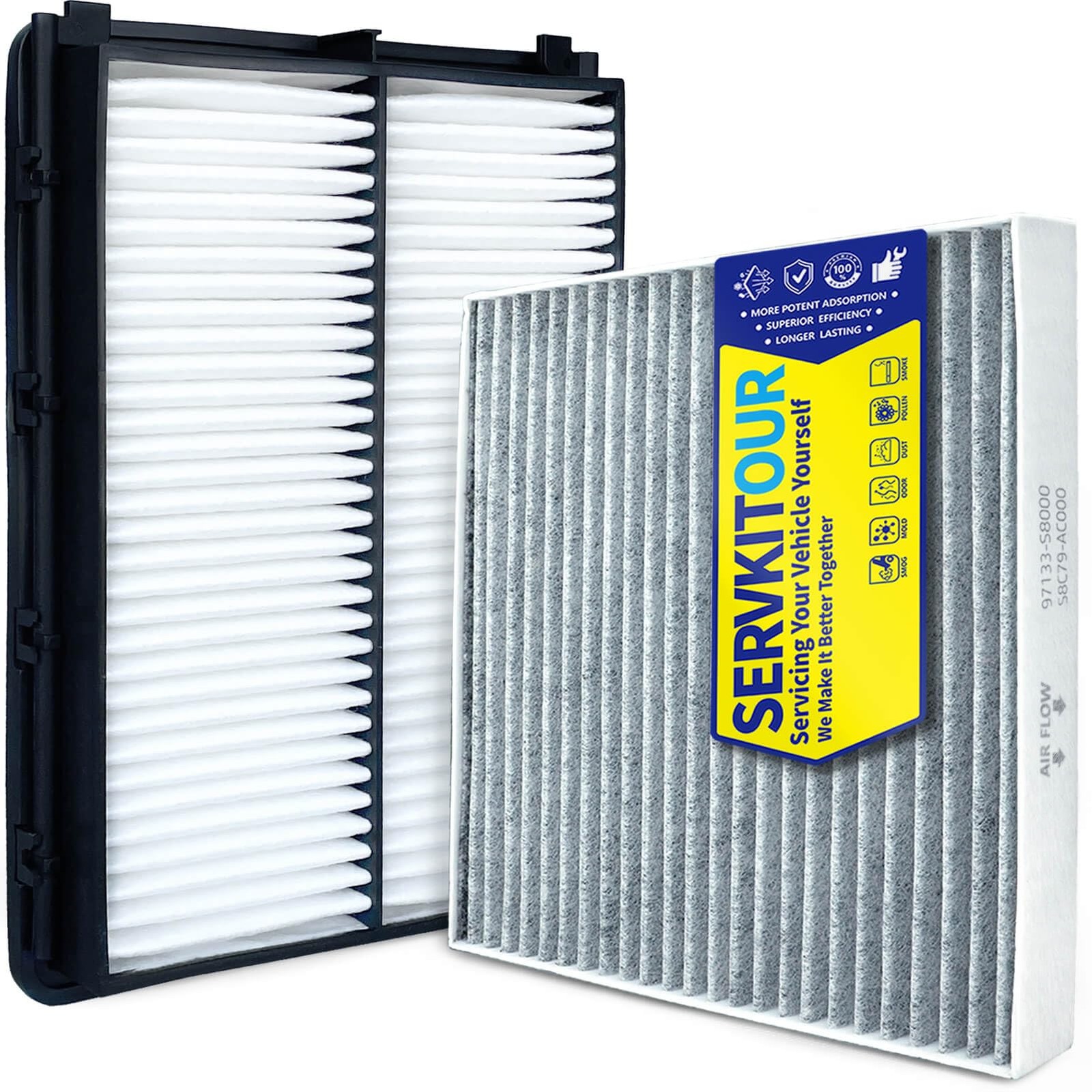 Cabin and Engine Air Filter Set for Palisade (2020 2021 2022 2023 2024 2025),... gallery