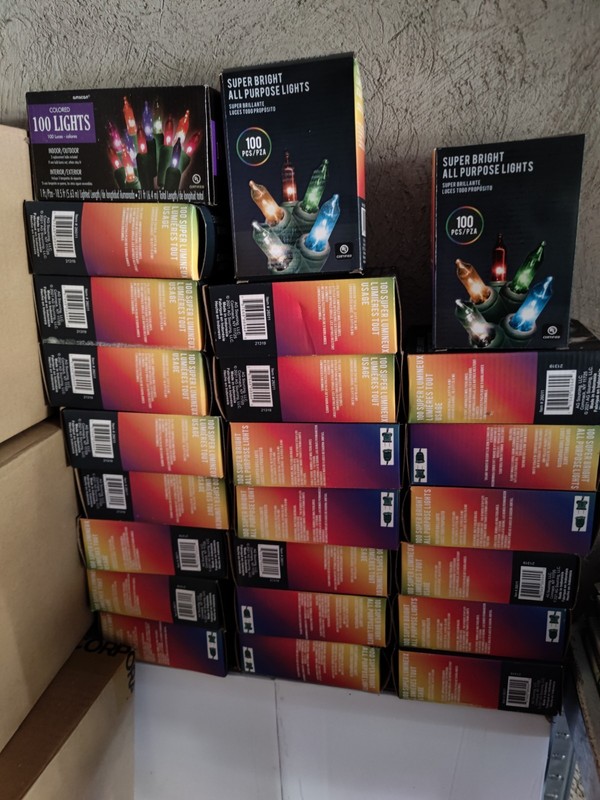 1 Unit/Box - Select Quantity - Super Bright 100 Piece All Purpose Holiday Lights gallery