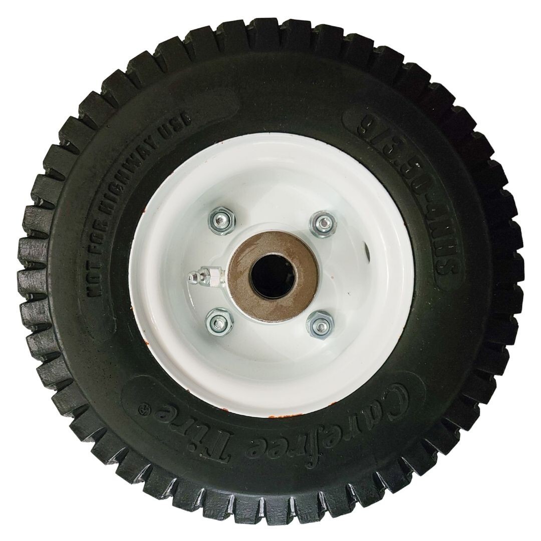 2-Wheel Velke Wheel & Tire Assembly VKXWHEEL - Solid foam/flat-free tire 9x350x4 gallery