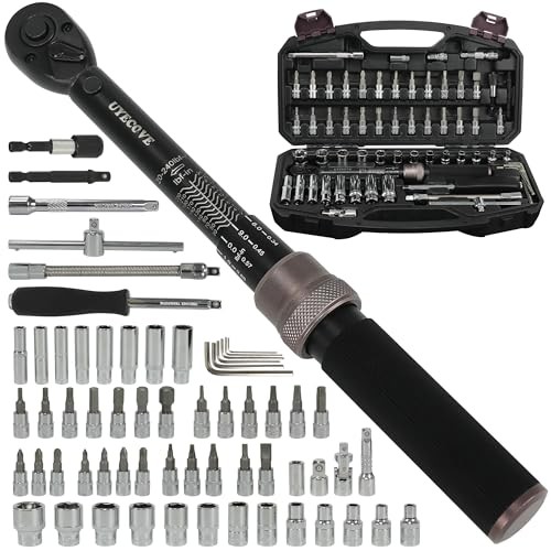 63Pcs 1/4-Inch Drive Click 63pcs 1/4"torque Wrench(1-25 N.m/10-222.5in.lb) gallery