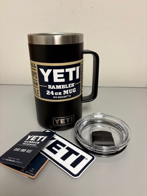 Black YETI® 24oz Rambler Beer Mug - Authentic - Brand New VII Magslider gallery