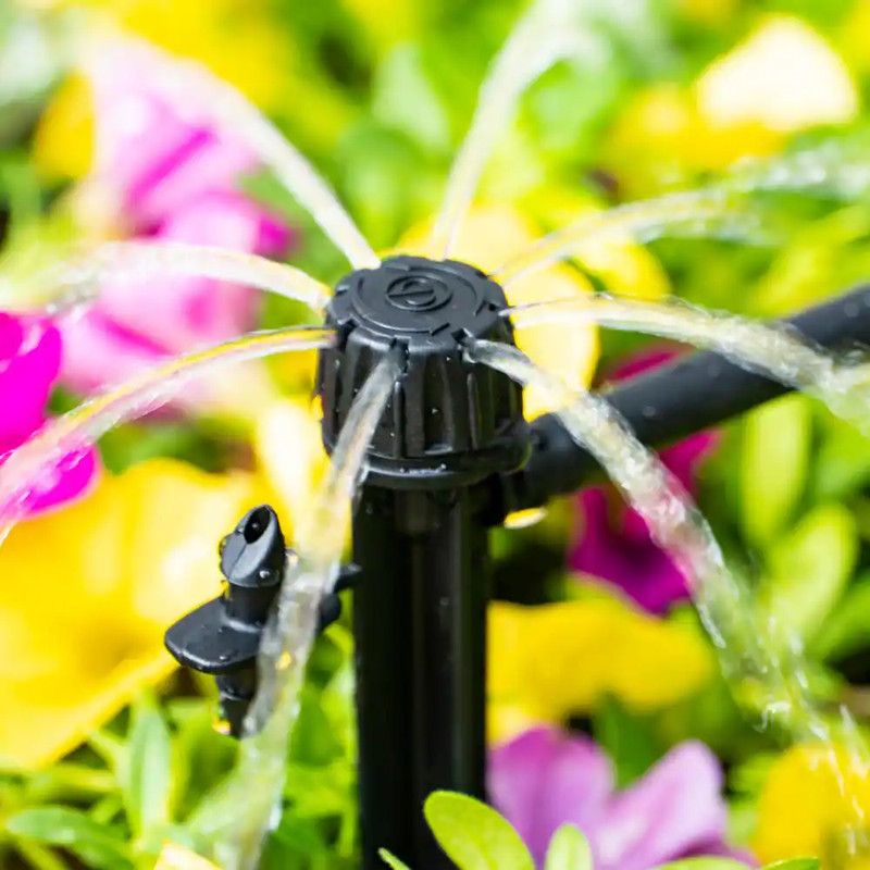 0-14 GPH, 360 °, Adjustable Drip Emitter on Stake (10-Pack) gallery