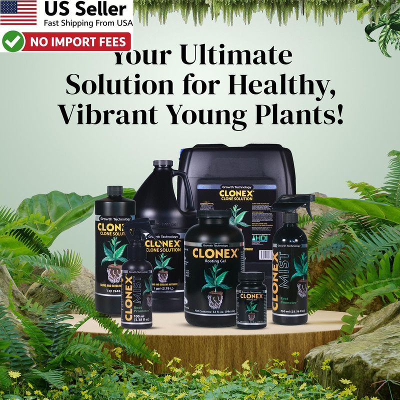 Clonex Rooting Gel High Performance Compound For Plant Cuttings 100ml FROM USA gallery