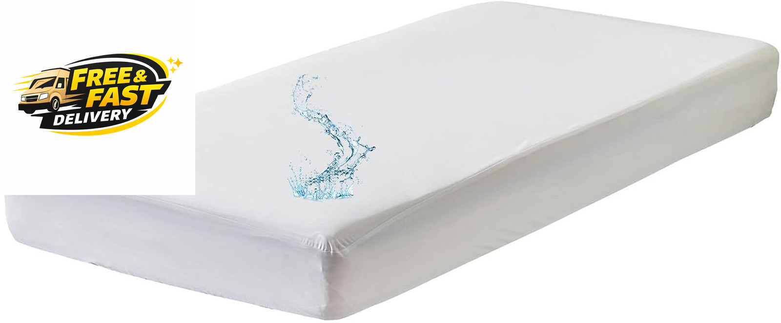 Waterproof RV Bunk Mattress Protector for Narrow Twin 30X75 Bed Calssic gallery