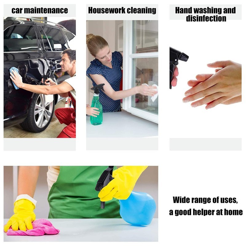 Bulk Plastic Trigger Spray Bottle 16 oz Heavy Duty Chemical Resistant Sprayer gallery
