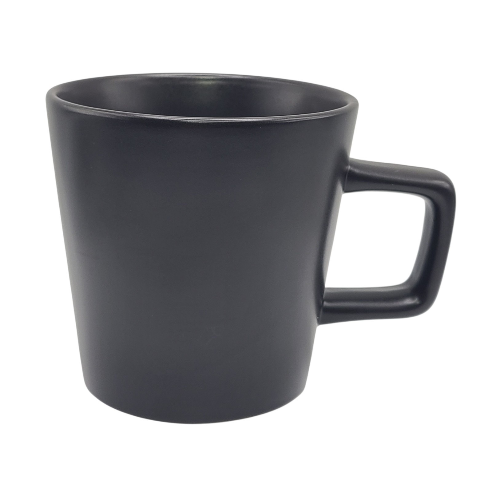 Stone + Lain Celina (Modern Coupe) Matte Black Stoneware Mug gallery