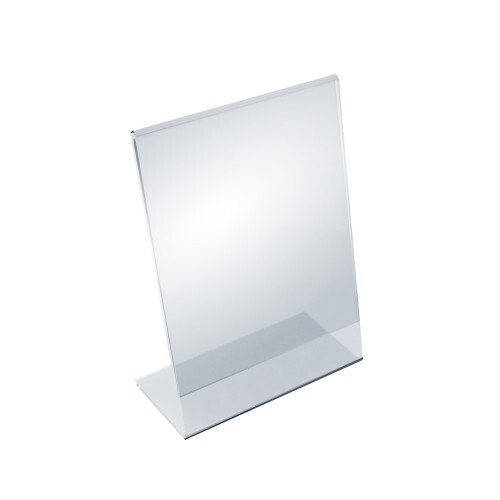 Azar Displays Angled L-Shaped Frame 7"x 11''High, 10-Pack gallery