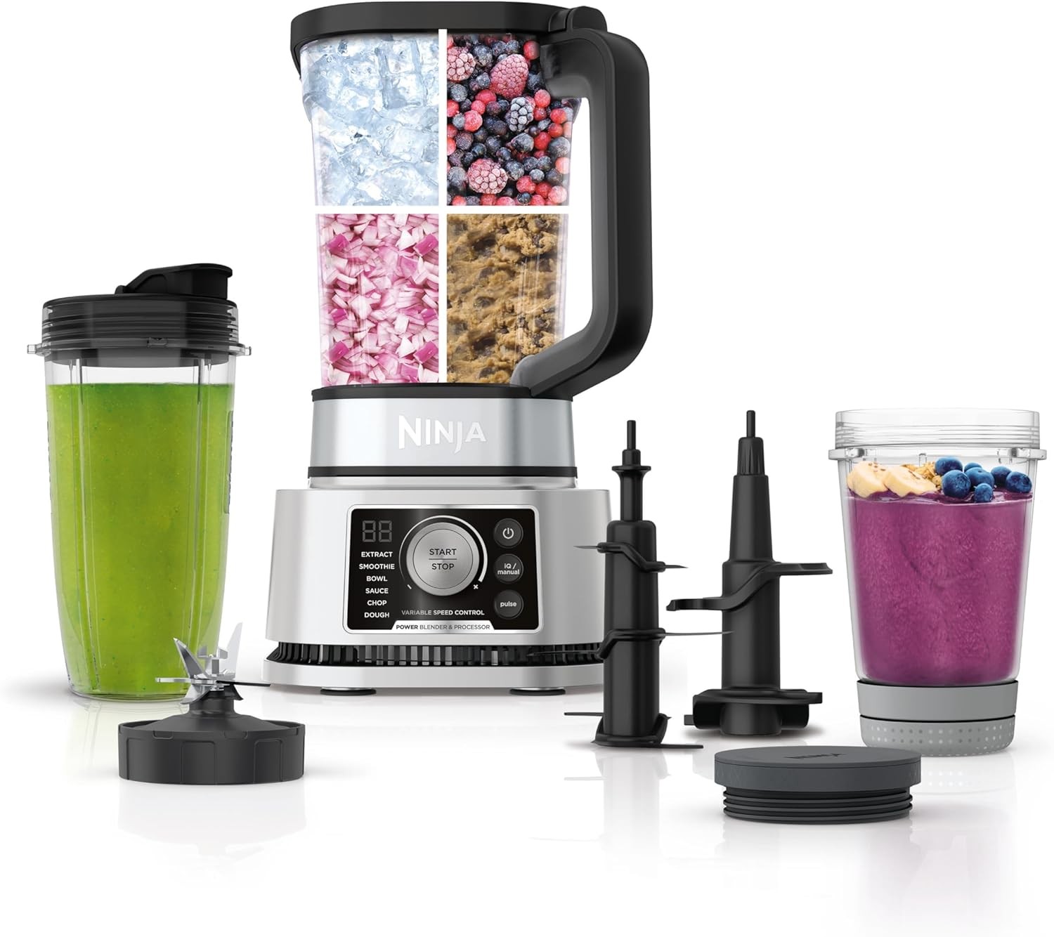 Ninja - Foodi Power Blender & Processor System Smoothie Bowl Maker SS351 gallery