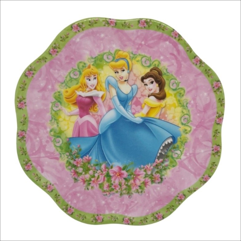 Disney Princess Aurora, Cinderella, Belle Snack Plate by Zak! Designs gallery
