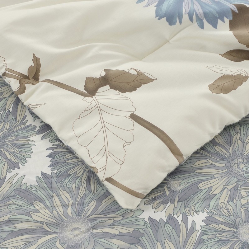 Daisy Floral Comforter Set: 1 Comforter + 2 Pillow Shams 100% Cotton Shell gallery