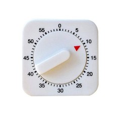 Mechanical Timer Game Count Down Counter 1Hr/60Min Alarm Kitchen Cooking Tool N