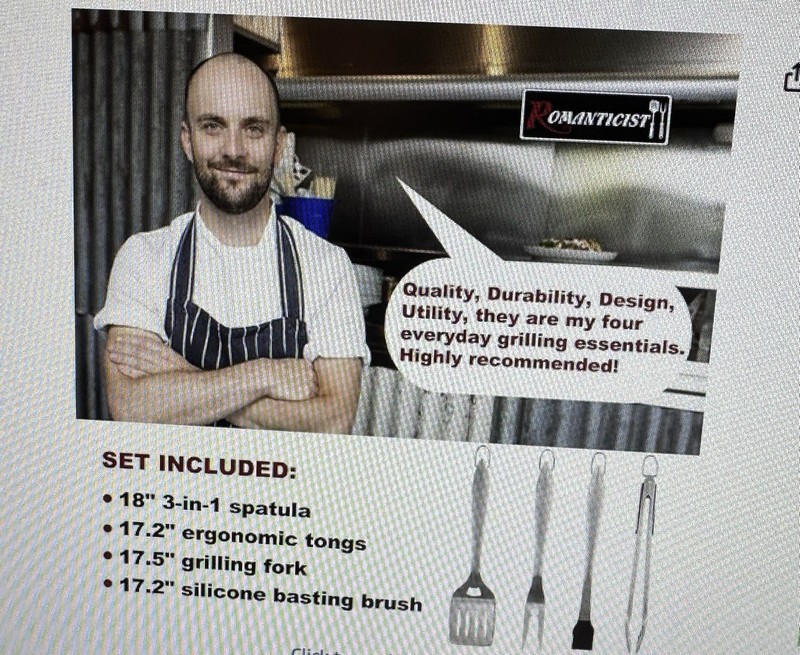 Romanticism BBQ Tool Set gallery