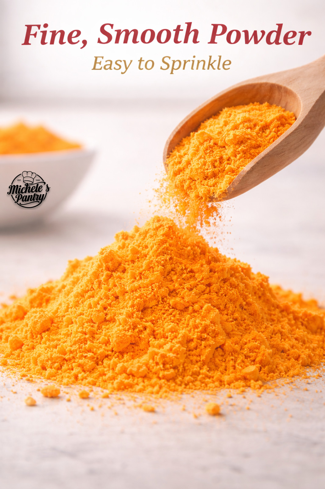 Michele's Pantry Cheddar Cheese Powder Dehydrated Yellow Cheez 2 lbs. (2-B-6) gallery