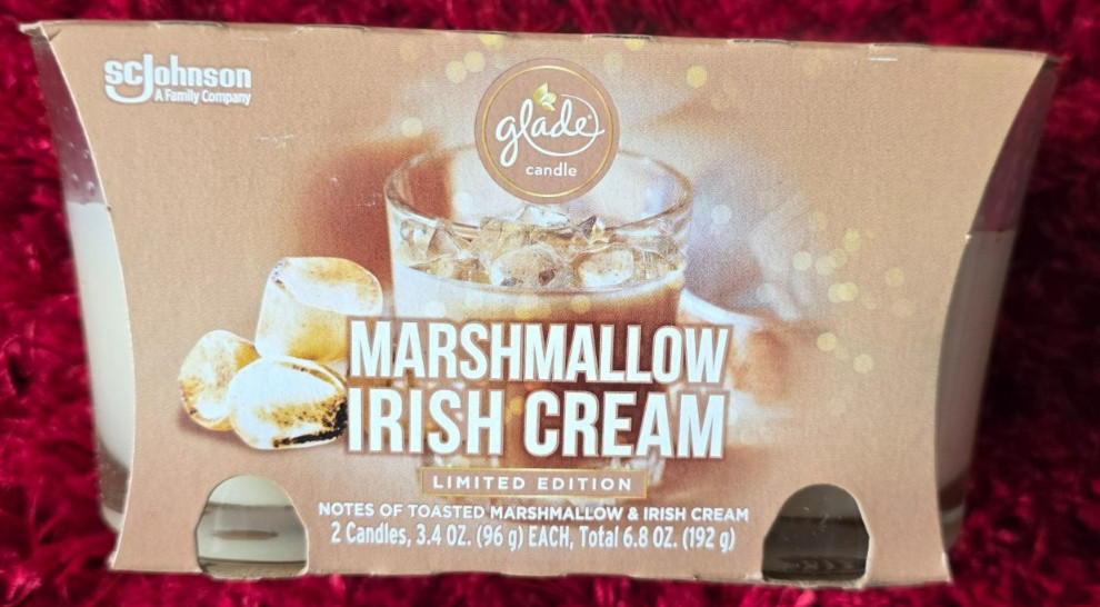 (3) Glade Candle 3 WICK Limited Edition Marshmallow Irish Cream / 6.8oz gallery