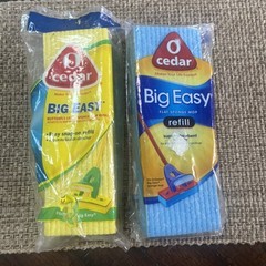 O Cedar Big Easy Flat Sponge Mop Refill Super Absorbent Sponge New – Lot of 2