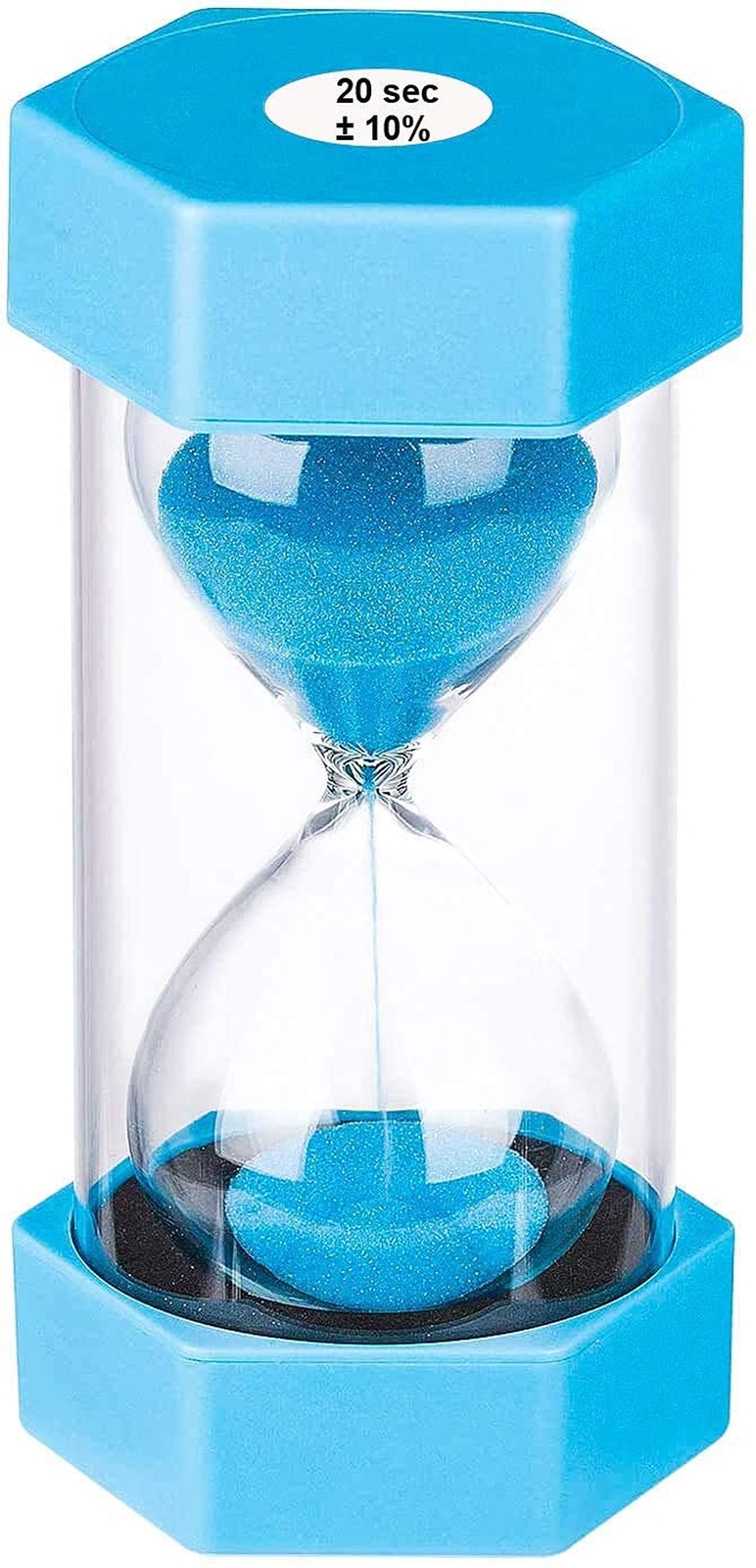 20 Second Sand Timer Hourglass, SuLiao Unbreakable Blue Sand Watch 20 Sec, Sm... gallery