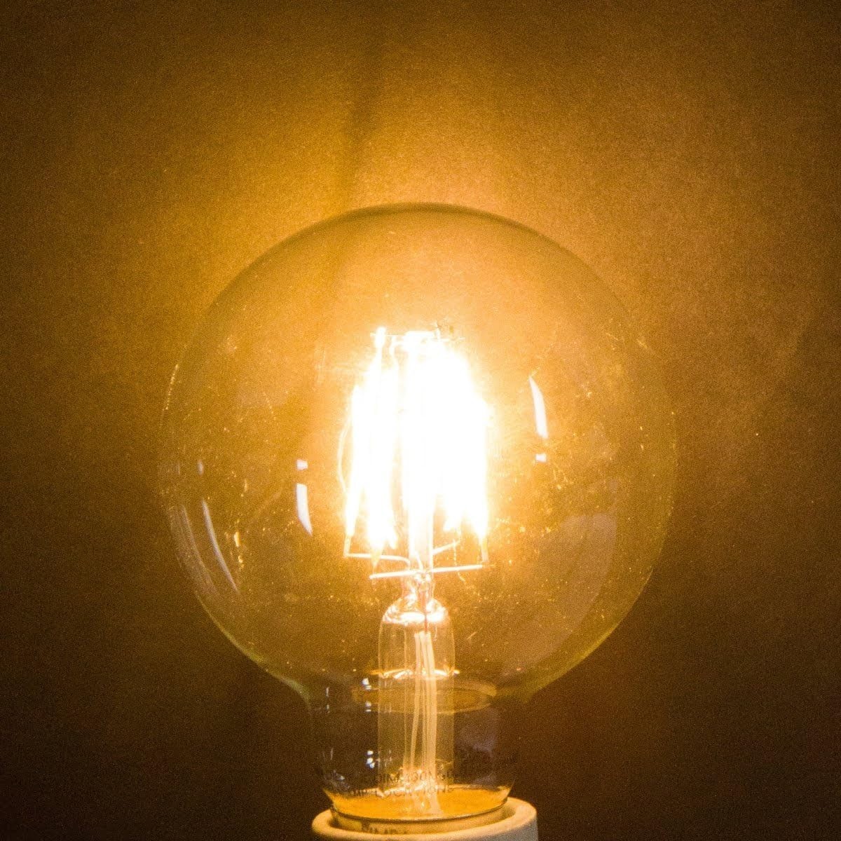 Simba Lighting LED Edison Vintage Vanity Globe Filament G25 (G80) Free shipping! gallery