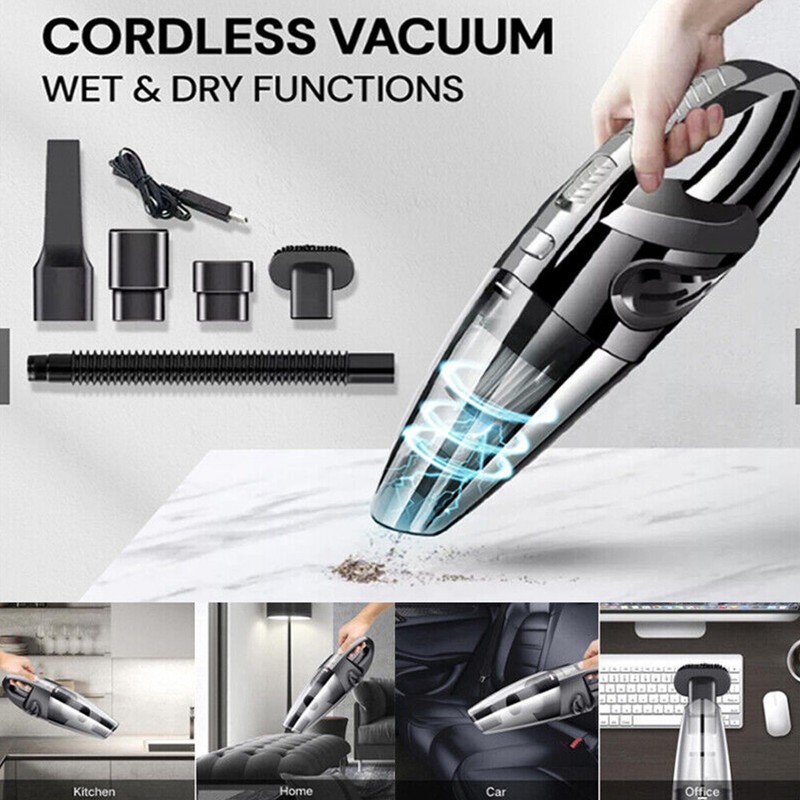 20000PA Cordless Handheld Vacuum Cleaner Dust Buster Car Home Cleaners Wireless gallery