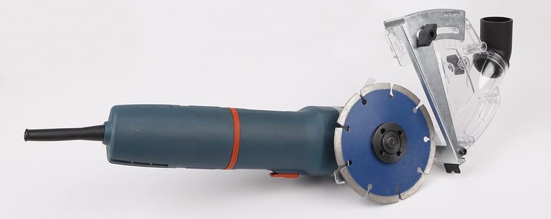Dust Collector Attachment,Cutting Dust Shroud for Angle Grinder 4-1/2 inch to... gallery