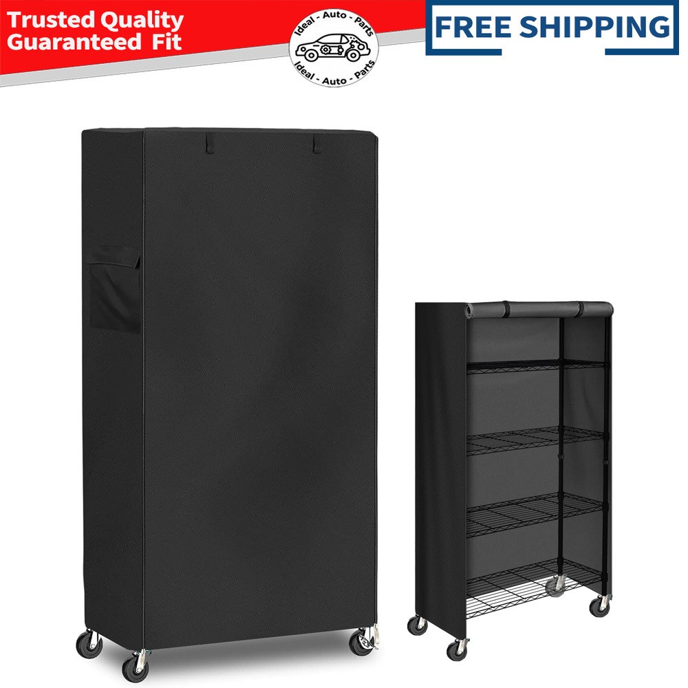 600D Oxford Cloth Thick Storage Shelf Cover (48"W x 24"D x 72"H) gallery