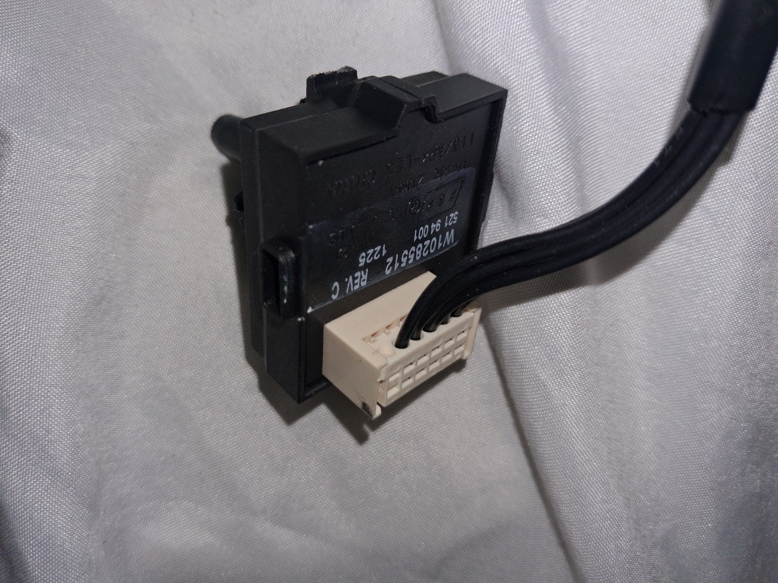 Kenmore Washer Control Switches And Pigtail. 3 W10285511 & 1 W10285512 gallery