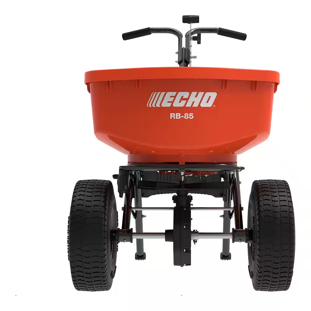 85 Lbs. Capacity Hopper Professional Push Broadcast Spreader for Grass Seed and gallery