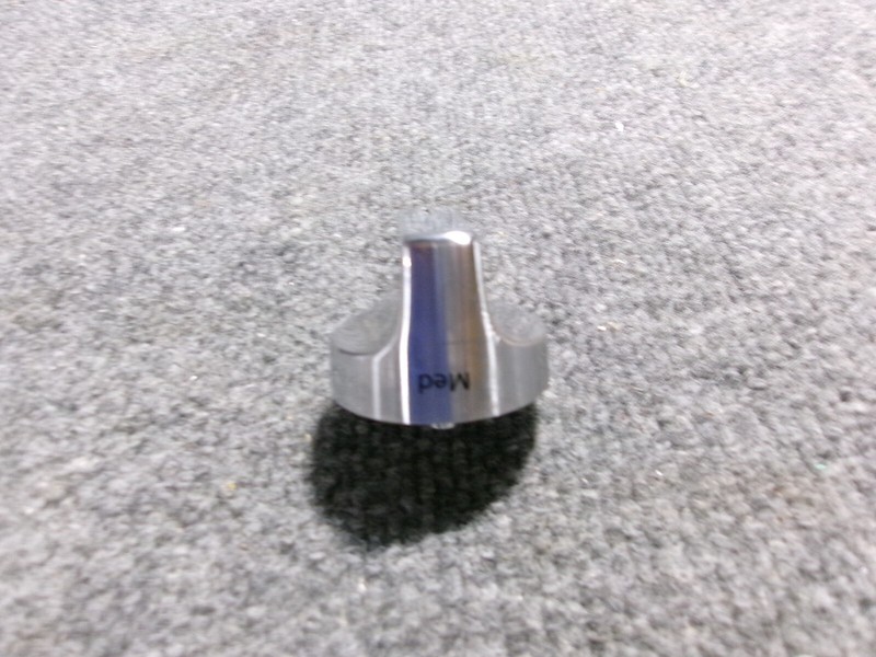W11239985 WHIRLPOOL RANGE OVEN CONTROL KNOB - STAINLESS STEEL gallery