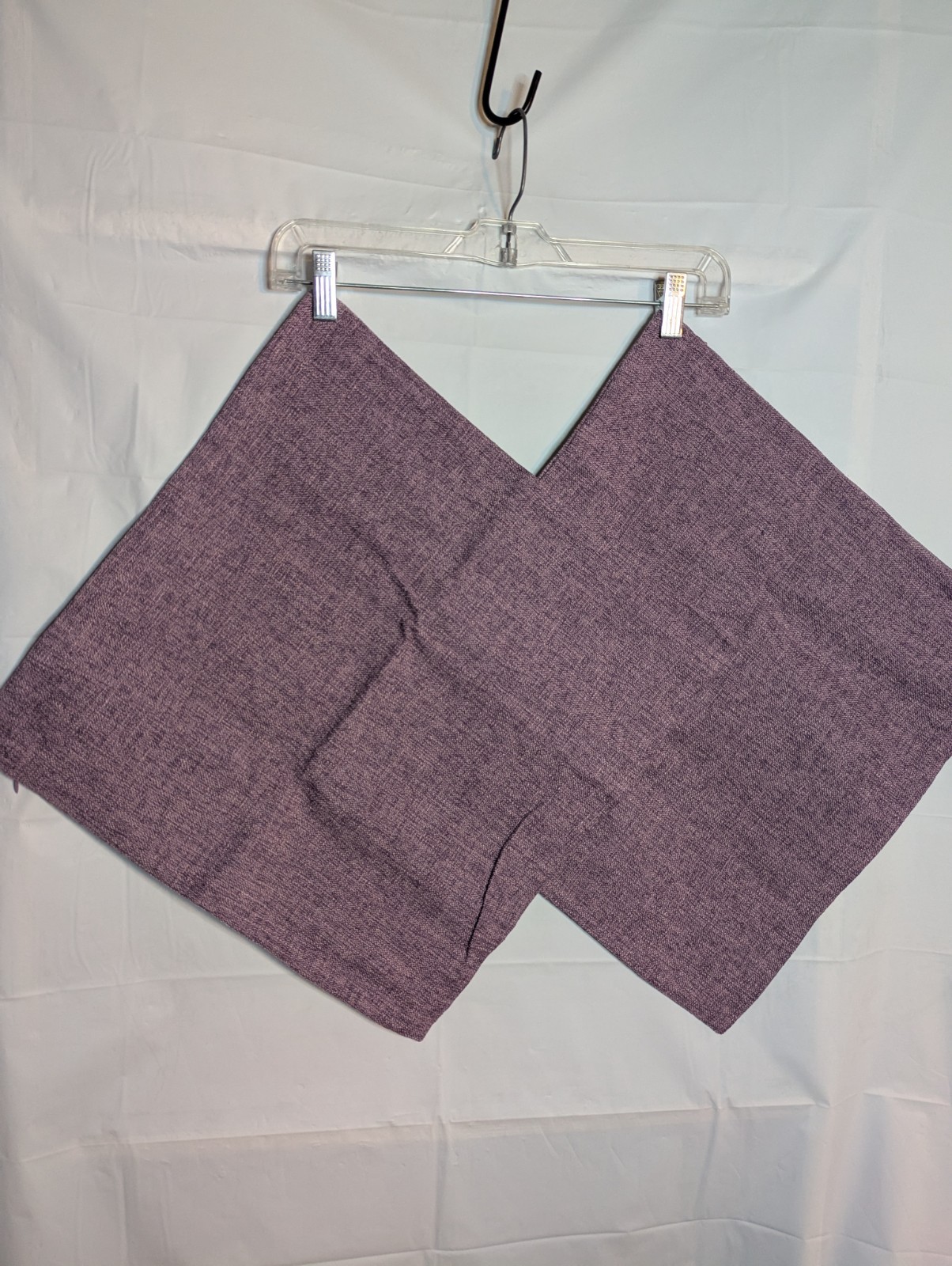 HPUK Set Of Two Lavender Mist Throw Pillow Case Covers 17" X 17" New gallery