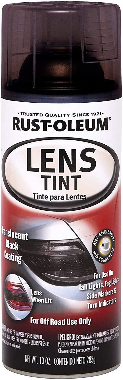 Rust-Oleum Specialty Lens Tint Spray Paint 10 Ounce (Pack of 1), Black gallery