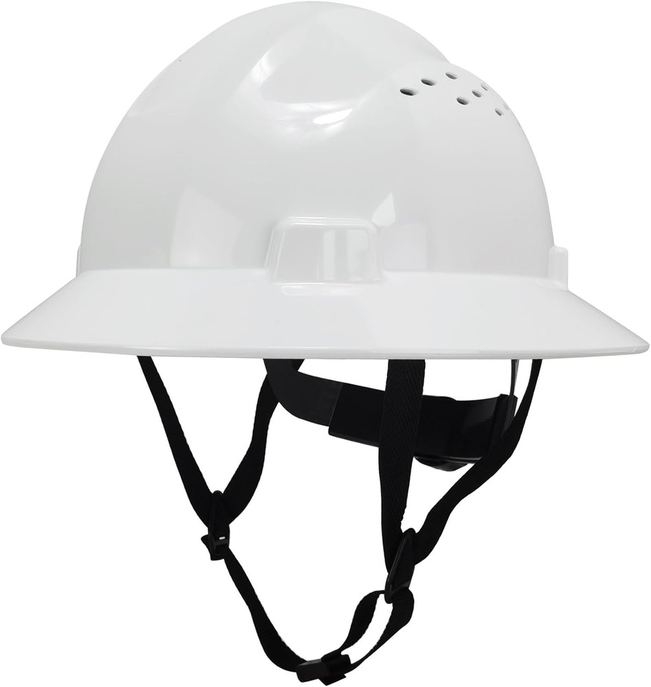 Land Helmets ShieldPro Full Brim Safety Helmet - Type I Class C & E Hard Hat