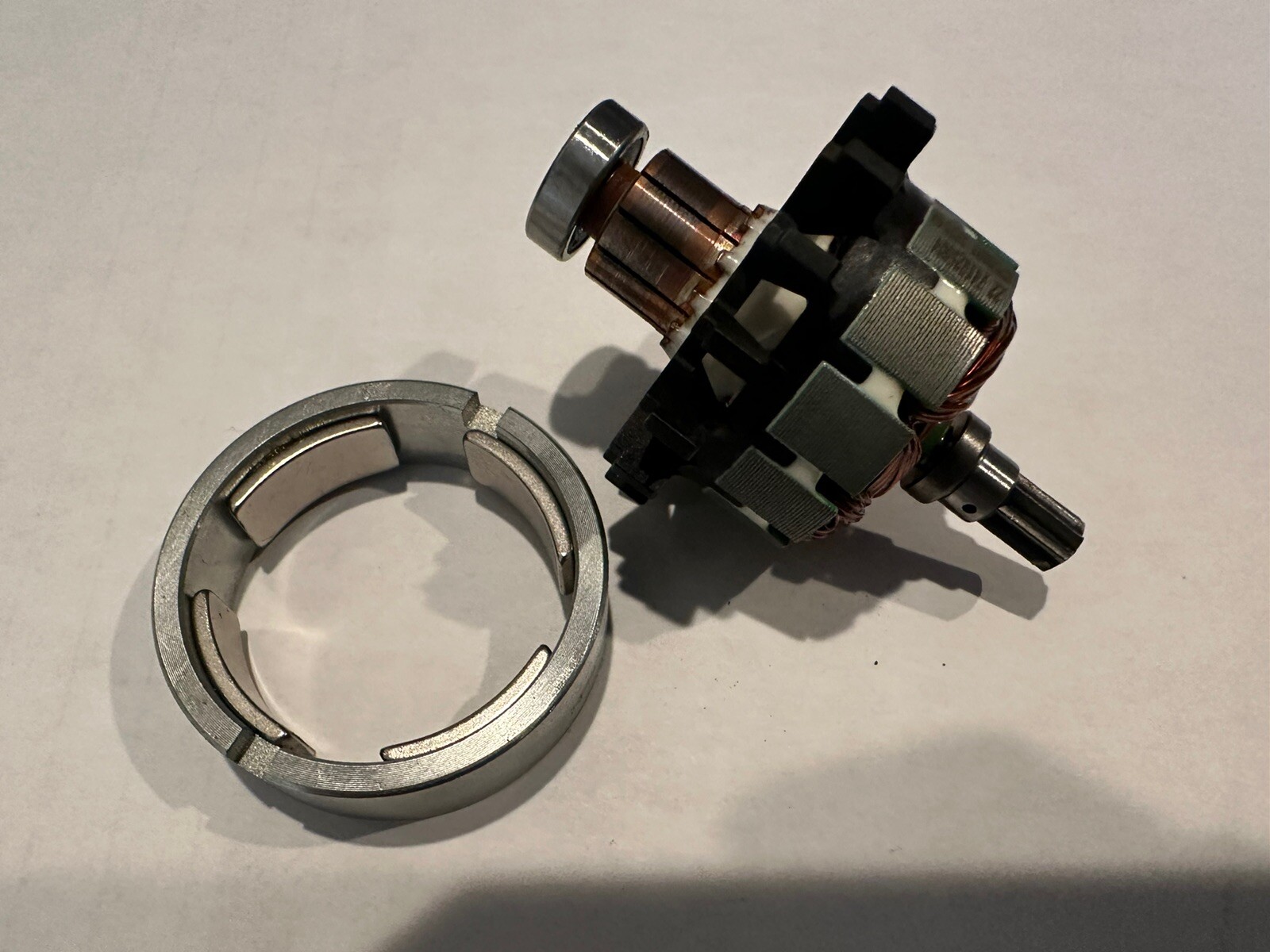Milwaukee M18 1/4" Impact COMPLETE MOTOR Armature Field Brushes 2656-20 OEM gallery
