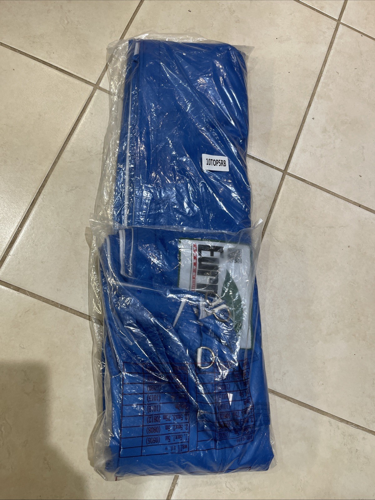 Eurmax 10 x 10 Replacement Canopy Tent Top Cover Instant Ez Canopy Blue ONLY NEW gallery