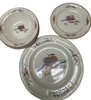 Gibson Applejack Goose Dinnerware Set 7 Pc Plates Bowls Farmhouse gallery