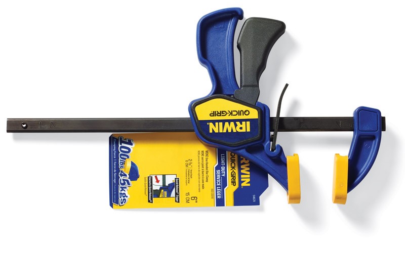 Irwin 1964742 6 in. Capacity Steel Quick-Grip One-Handed Bar Clamp 2-7/16 D in. gallery
