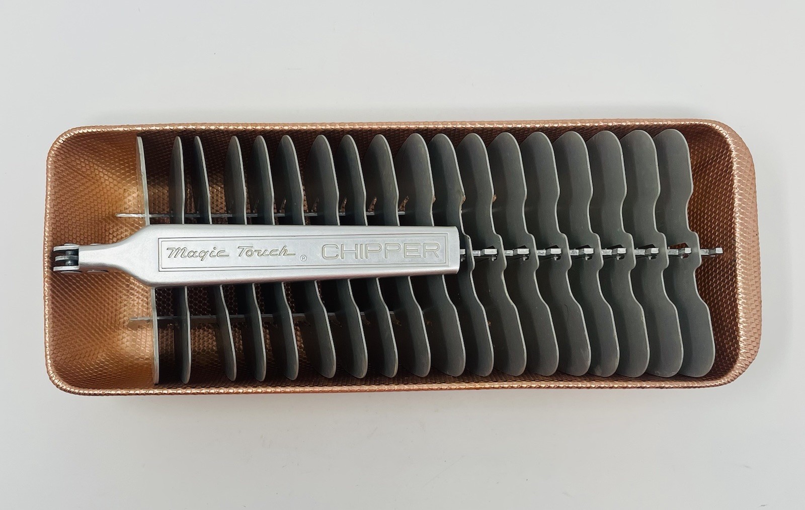 Vintage Magic Touch Chipper Ice Cube Tray Copper-Colored Finish gallery
