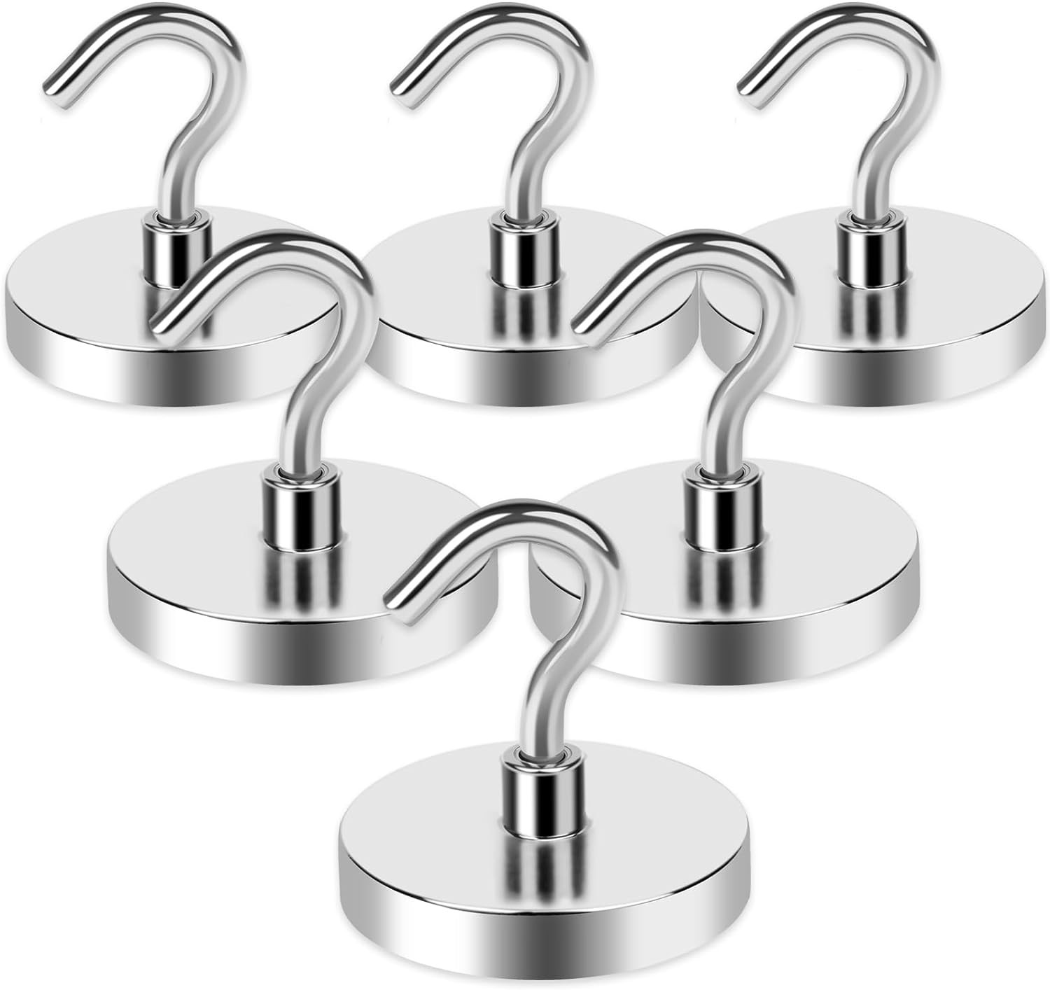 LOVIMAG Strong Magnetic Hooks, 100LBS Magnet Hooks for Cruise Cabin, Super Power gallery