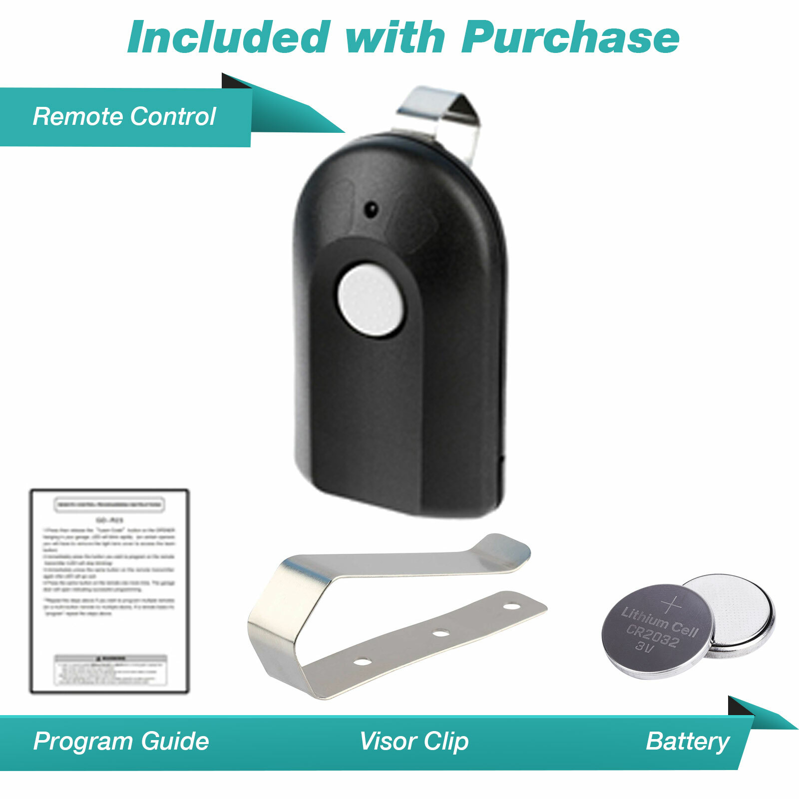 For Genuine GENIE Intellicode ACSCTG Type 1 Garage Door Opener 1-Button Remote gallery
