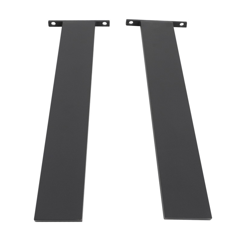 2PCS 20in Countertop Support Bracket, 300lb Load Black Island Countertop Support gallery