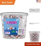 Bob's Sweet Stripes Peppermint Candy 160 Wrapped Pieces - Sugar Free Delight gallery