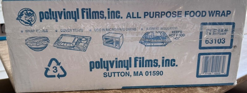 POLYVINYL FILMS ALL PURPOSE WRAP 12" BY 3000’ NEW gallery
