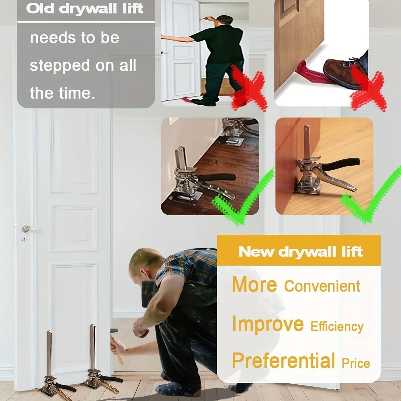 Labour Saving Arm Lifting Tool Height Adjustment Jack Lift gallery