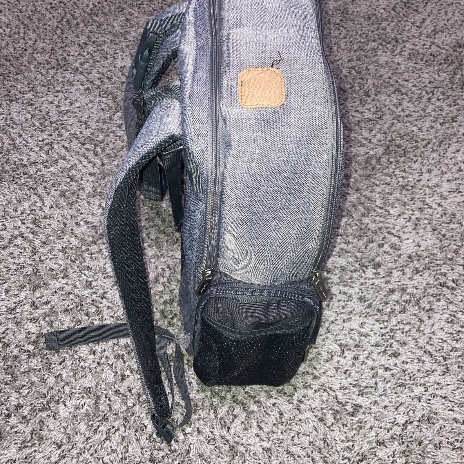 Eddie Bauer First Adventure Backpack- Gray & Brown 3