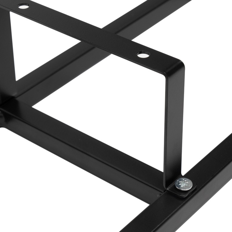 5PCS Wall Mount Media Storage Rack 34 Inch CD DVD Organizer Shelf Metal Floating gallery