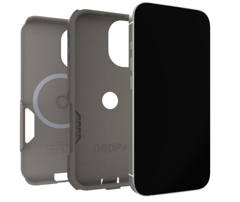 OtterBox Commuter Series Case Apple iPhone 13/14/15/16e/17e Gray / Baige gallery