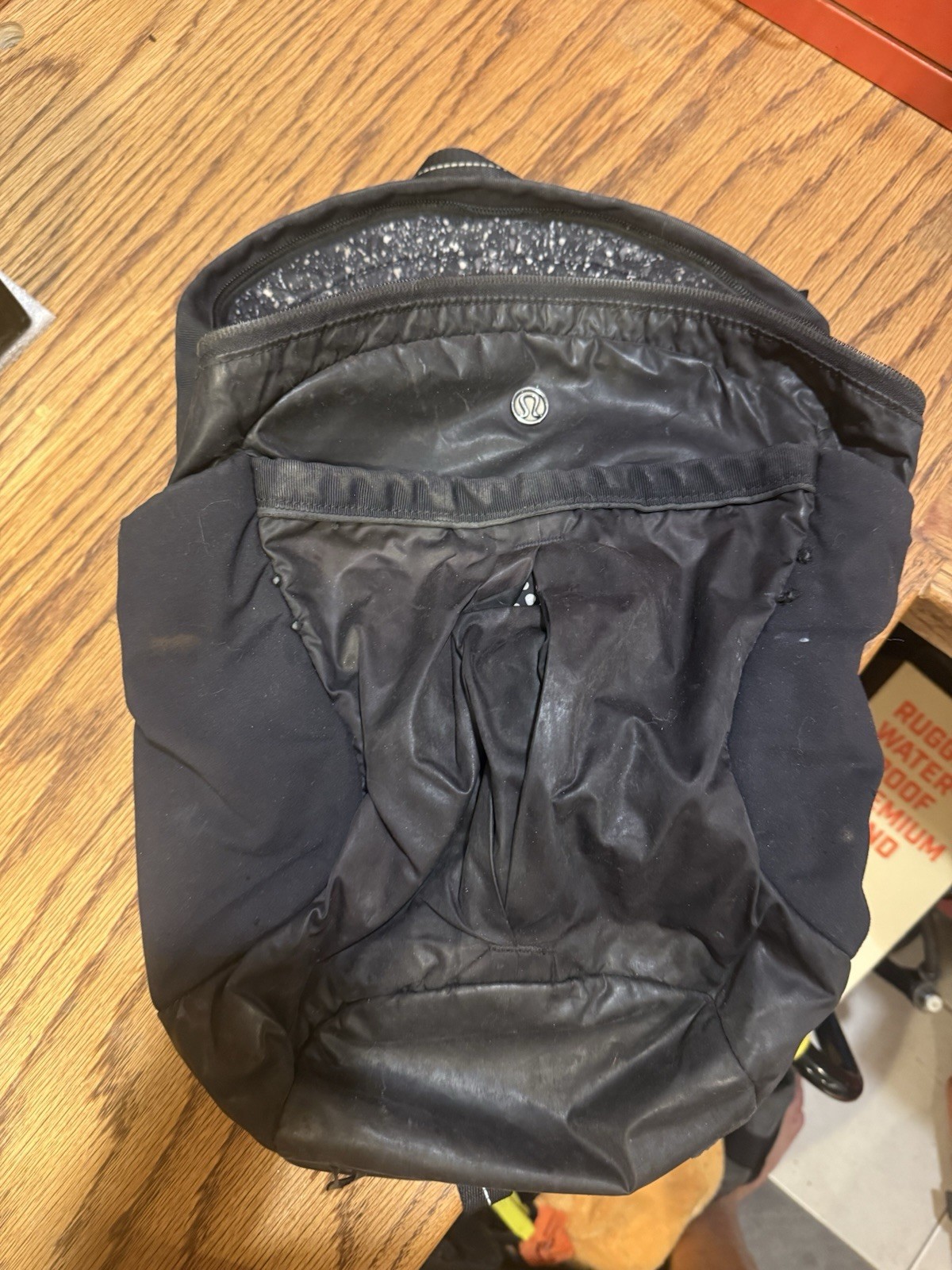 Lululemon Small Hiking Backpack Black Used