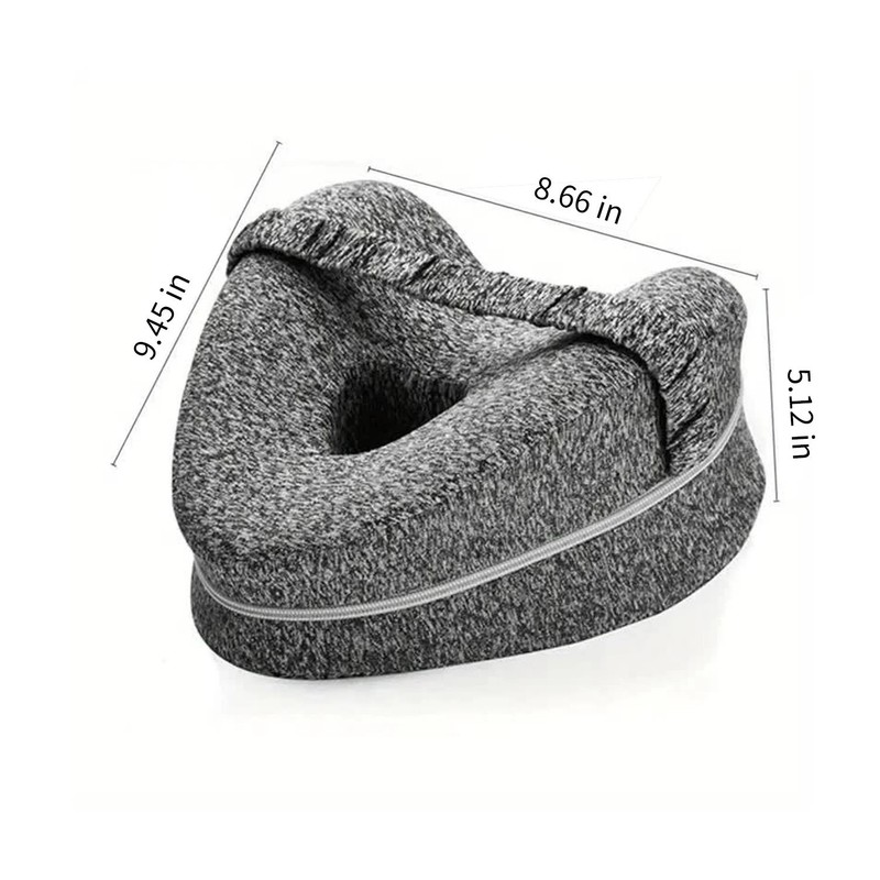 Memory Foam Knee Pillow for Side Sleepers Sciatica Hip Joint Back Pain Relief gallery