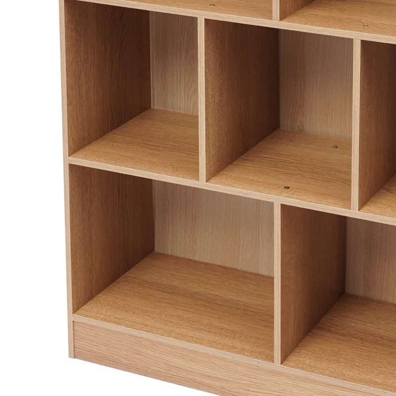 Floor-standing Bookcase, Bookcase with 7 Compartments, Density Board Bookcase gallery
