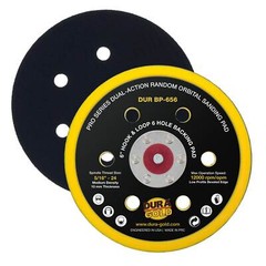 6″ Hook & Loop DA Backing Plate Pad, 6 Hole Pattern, Auto Sanding Polishing Pad